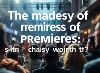 La locura de los estrenos: ¿Vale la pena el caos? The madness of premieres: Is the chaos worth it?