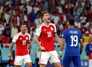 Austria humilla a Francia con un 3-0 histórico en la Eurocopa