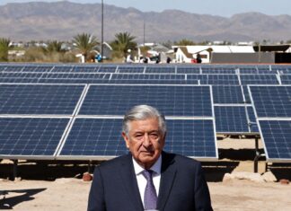 Miguel Alemán inaugura 3 plantas solares en Sonora con capacidad para 500 MW Miguel Alemán inaugura 3 plantas solares en Sonora con capacidad para 500 MW