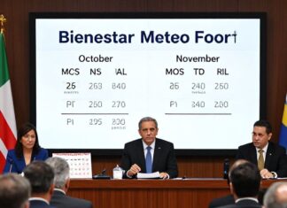 Gobierno confirma fechas exactas del calendario de pagos Bienestar para octubre y noviembre Gobierno confirma fechas exactas del calendario de pagos Bienestar para octubre y noviembre