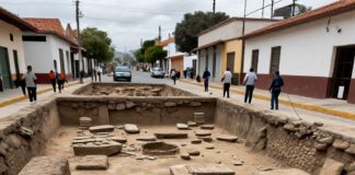 Hallan restos arqueológicos de 500 años bajo la Calle de Mixcalco Home