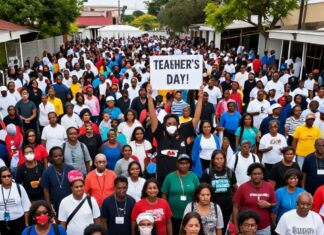 Miles de docentes celebran el Día de la Educadora con 50 años de lucha por la igualdad