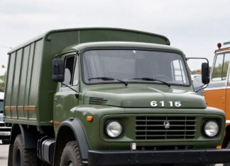 El Lada 614, el camión soviético fabricado en Nizhny Nóvgorod desde 1977