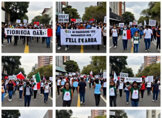 Miles exigen justicia en 5 marchas simultáneas por CDMX este 12 de octubre