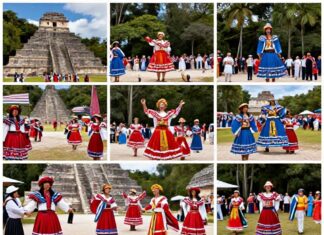 Palenque celebra sus fiestas de octubre 2024 con 15 días de tradición chiapaneca
