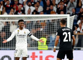 Real Madrid remonta con goles de Vinícius y Rodrygo en el 3-2 al Eintracht