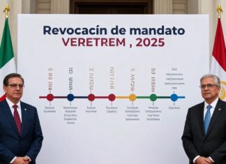 Gobierno presenta cronograma oficial para la revocación de mandato en mayo 2025