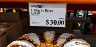 Costco vende rosca de reyes de 1.5 kg por menos de $300 en México