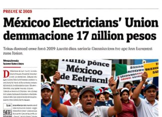 SME exige pago de 17 mil millones de pesos a CFE por despidos en 2009
